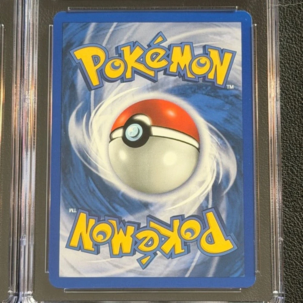 Koga's Zubat 1st Edition 83/132 + Leaf Energy CGC 9 Pokemon 2000 Gym Challenge